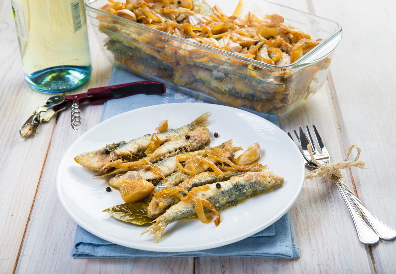 Sardines en escabetx, descobreix aquest deliciosa recepta de peix marinat